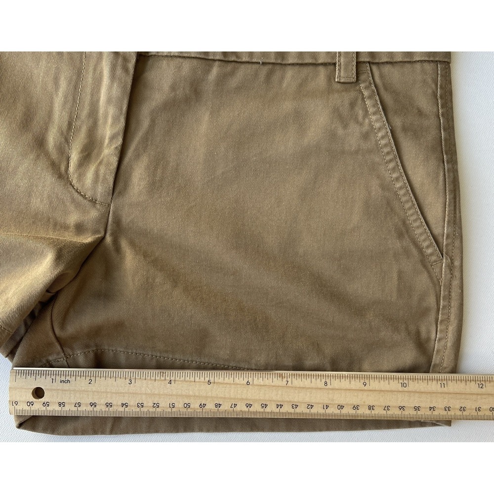 J.Crew Shorts Chino Womens Size 4 Khaki Tan Preppy Minimalist Casual - Picture 4 of 8